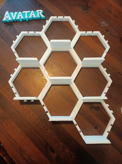 Etagère Funko Pop Hexagonale