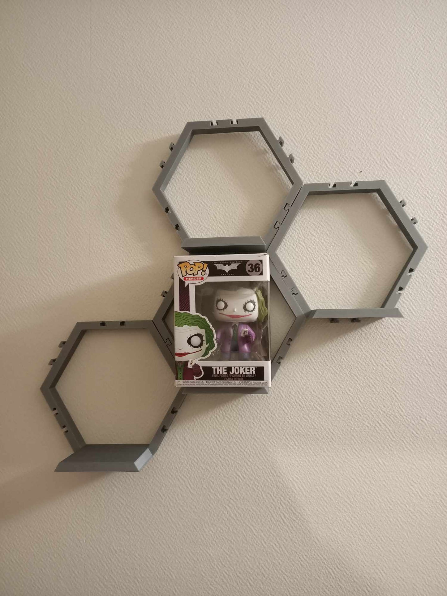 Etagère Funko Pop Hexagonale