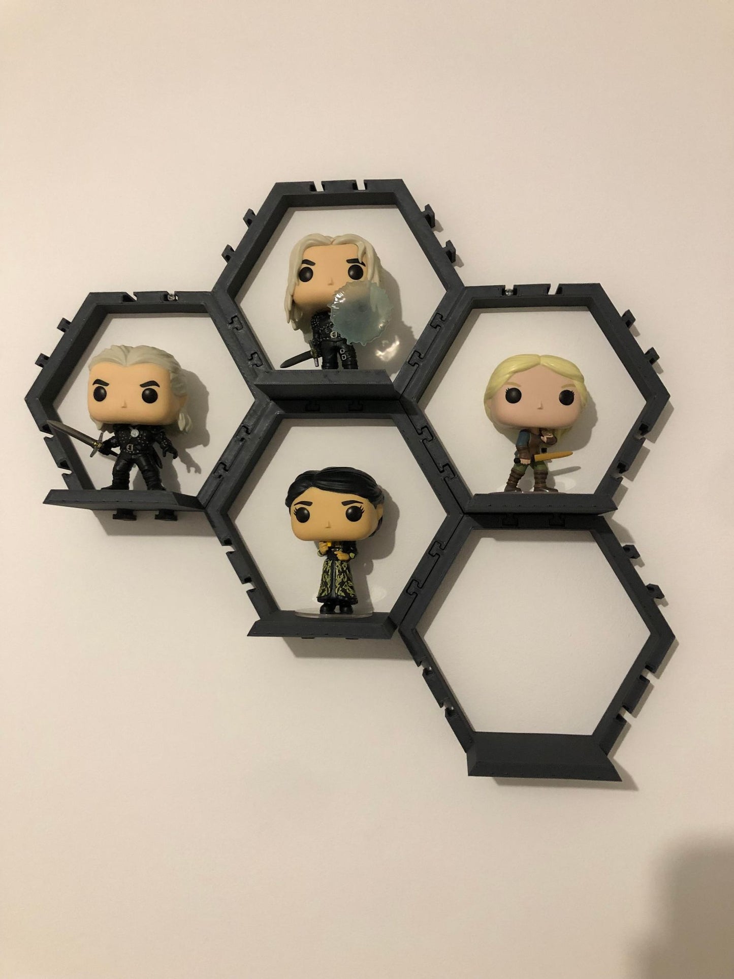 Etagère Funko Pop Hexagonale